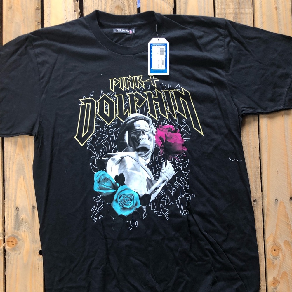 Pink dolphin tee